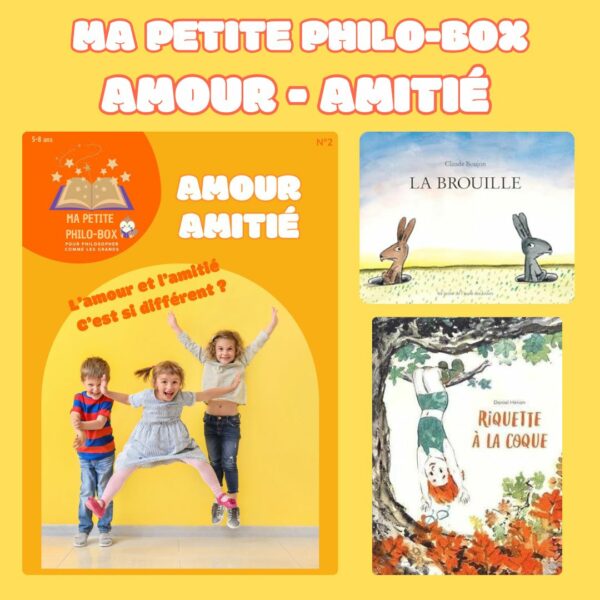 Ma Petite Philo Box L'AMOUR - L'AMITIE / 5-8 ans